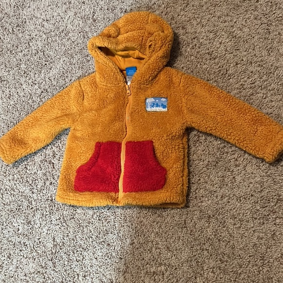 BNWOT exclusive unisex toddler 2T Disney Winnie the Pooh cozy zip-up hoodie - Picture 2 of 8
